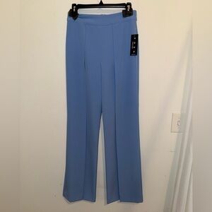 Posh Couture Sky Blue Wide-Leg Pants